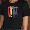 Purride Cat Paws Rainbow LGBT Shirt Pride T-Shirt Funny MotifWill Open In a New Window or Tab