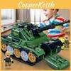 Inertia Tank Toy For Boys With Launching Cannon And Gear Design For Creative Play