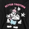Disney Childrens/Kids Better Together Mickey Mouse & Minnie Mouse Hoodie