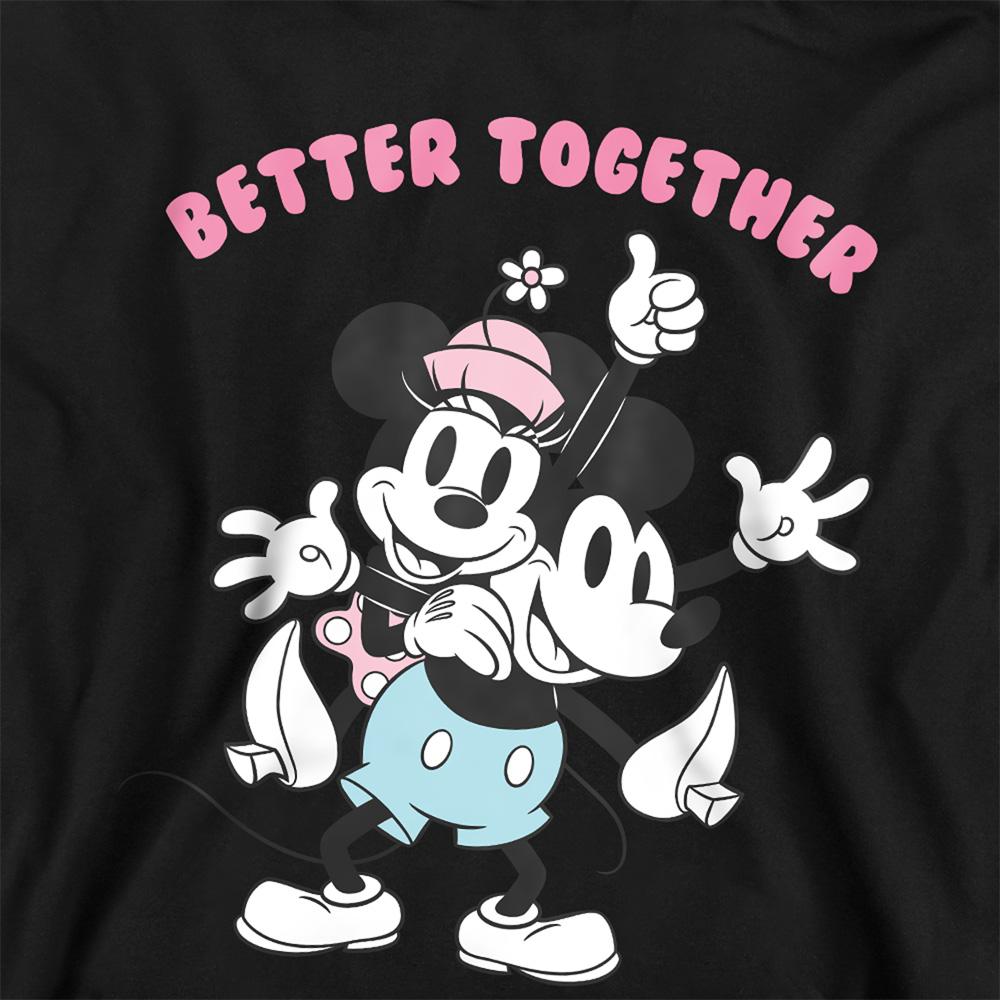Disney Childrens/Kids Better Together Mickey Mouse & Minnie Mouse Hoodie