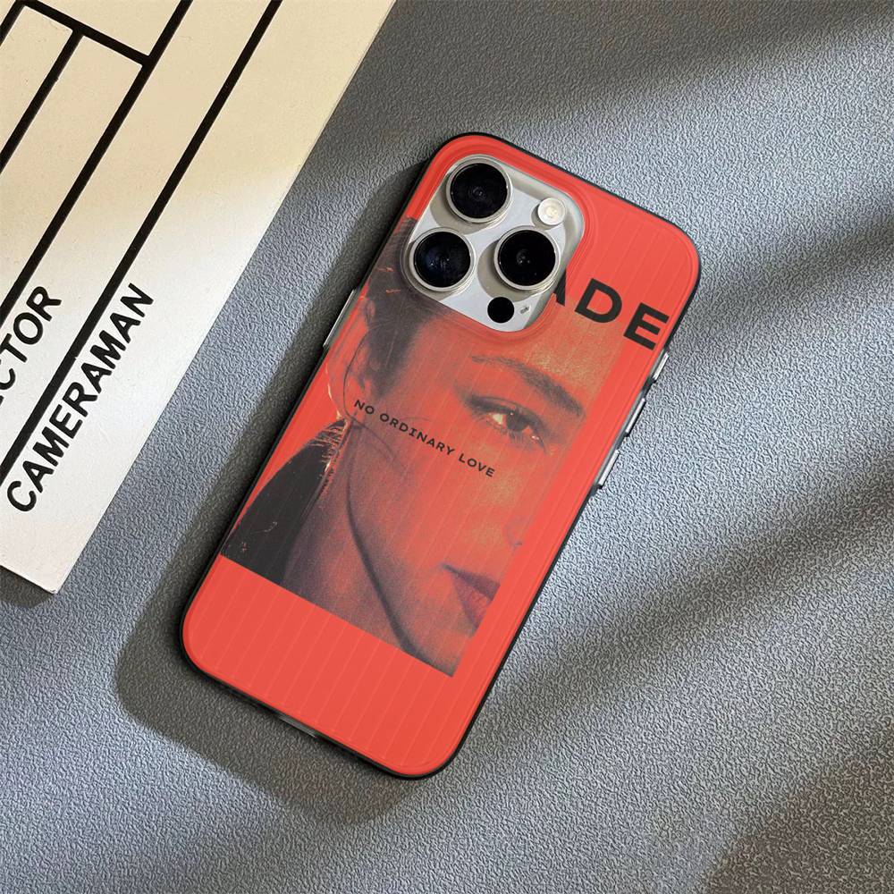 

Singer Sade Adu Phone Case For IPhone 11 12 13 14 15 16 17 Pro Max PLUS Pro Wave Corrugated Silicone Case iPhone 17 Pro