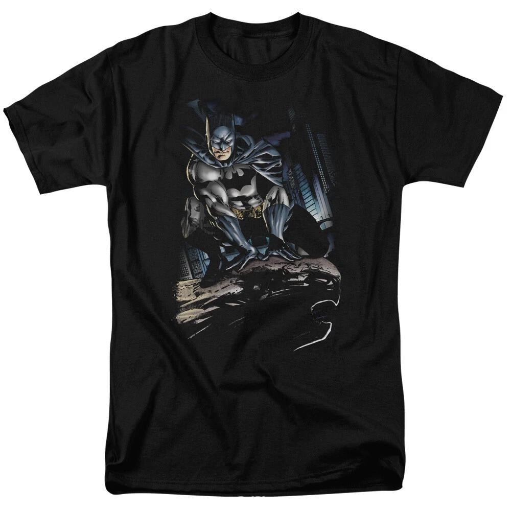 

Batman Perched T-Shirt - Regular or Sleeveless - to 6X L