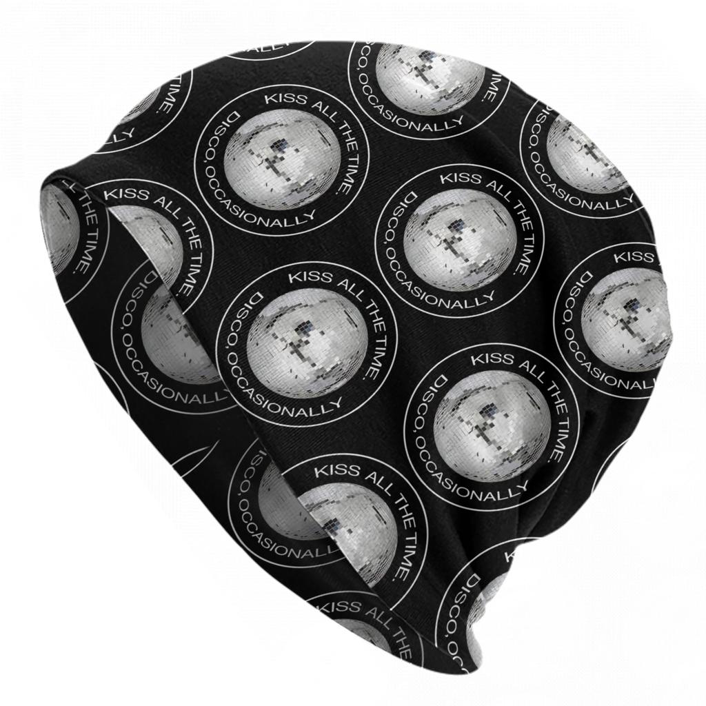Kiss All The Time  New Album Caps Harrys Music Styles Unisex Women Skullies Beanies Hats Summer Warm Multifunction Bonnet Hat