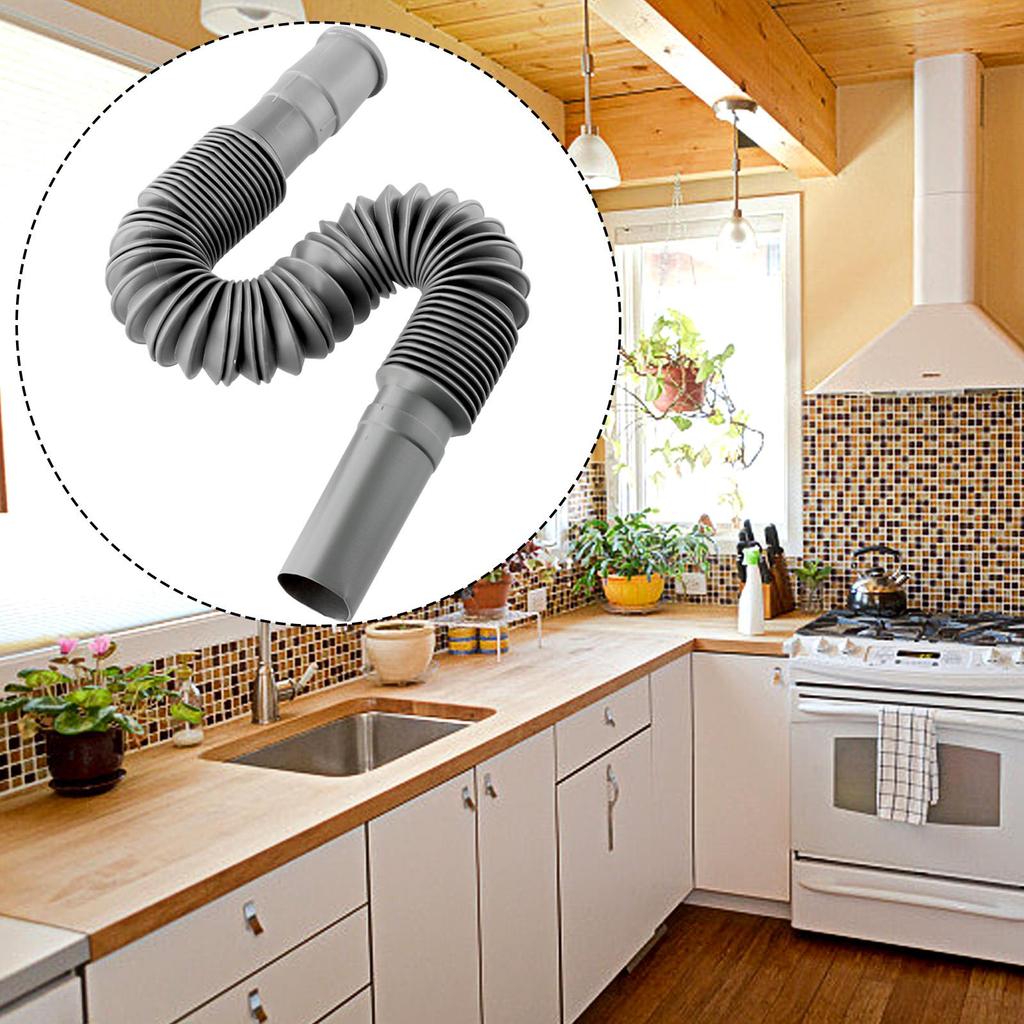PP + PVC Hose Pipe 1Pcs Accessories Kitchen Plastic