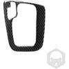 Auto Inner Decal Center Console Gear Shift Box Frame Panel Real Carbon Fiber Sticker Compatible with 3 Series E46 1998-2005 Car Interior Trim