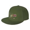 Alan Becker Five Stick Figures With Fire Mouse Pickaxe Baseball Caps Snapback Baseball Hats Casquette for Unisexs And Womens