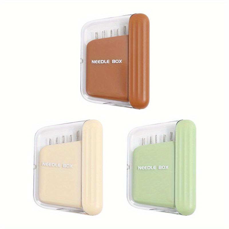 4pcs New Fashion Magnetic Sewing Box with 10 Needles, Household High-end Quality Repair Tools, Needle and Thread Storage Box Set.