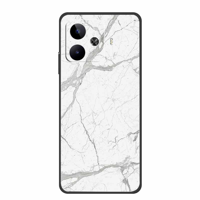 Case For Vivo iQOO Z9 Turbo Marble TPU Soft Silicone Back Cover For iQOOZ9 Turbo V2352A Phone Cases Shockproof Mica Painted Capa