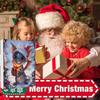 2D Advent Calendar Box, Christmas Countdown Calendar (with Dragon Decorative Toy), 24-Day Christmas Advent Calendar, Christmas Tree Decoration