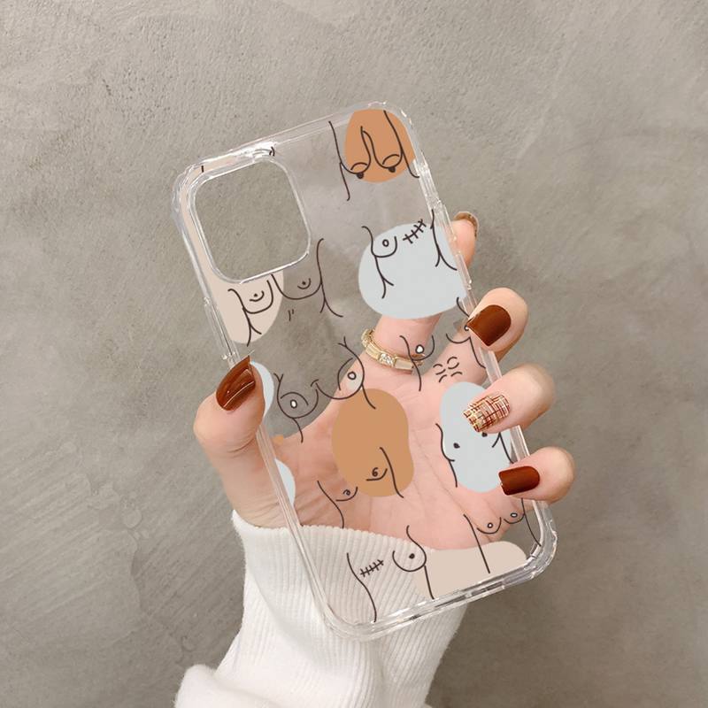 

Чехол для телефона с принтом Boobs Art для iPhone 13 11 12 pro XS MAX 8 7 6 6S Plus X 5S SE 2020 XR 6plus or 6s plus