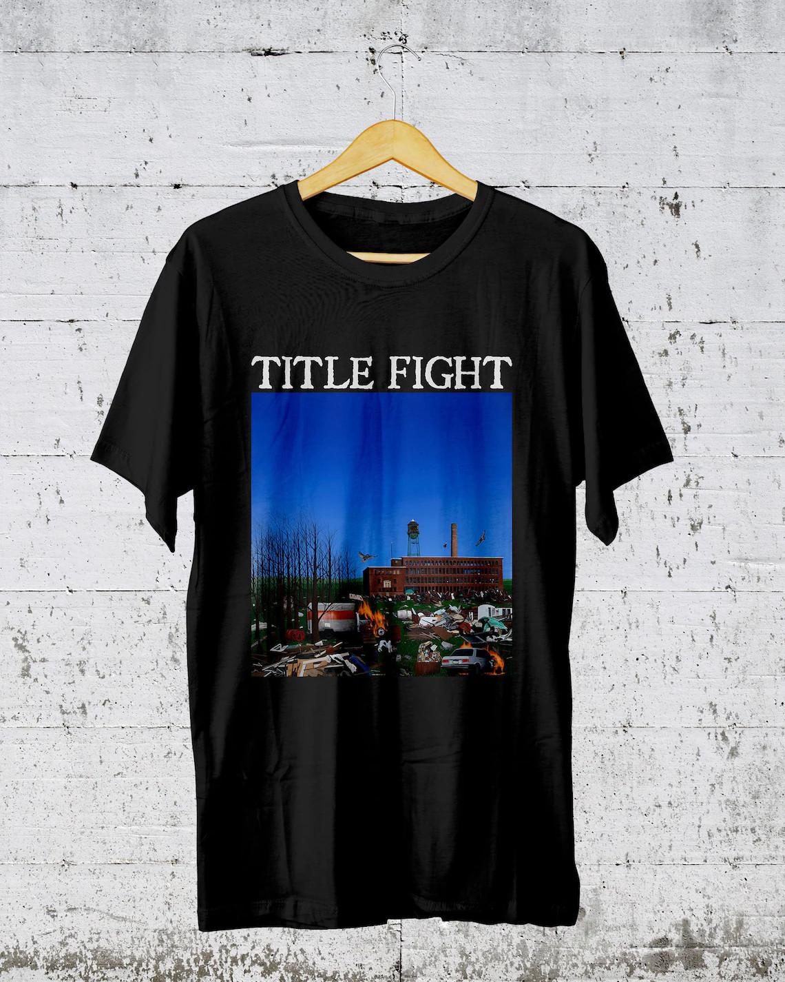 Футболка Title Fight Shed Album Топы Футболка Полный размер S-4XL 4XL