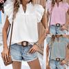 Sweet Top for Women - Summer New Lace Ruffles Floral Shirt for Ladies