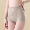 Women's High-Waist Briefs - Tummy Control Breathable Mesh Underwear,Seamless Underwear, Comfortable Daily Wear