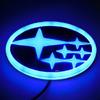 For Subaru STI Forester XV Outback Impreza Legacy WRX BRZ Tribeca 14x7.3cm Car LED Light Badge Sticker Auto Emblem Decoration VV333