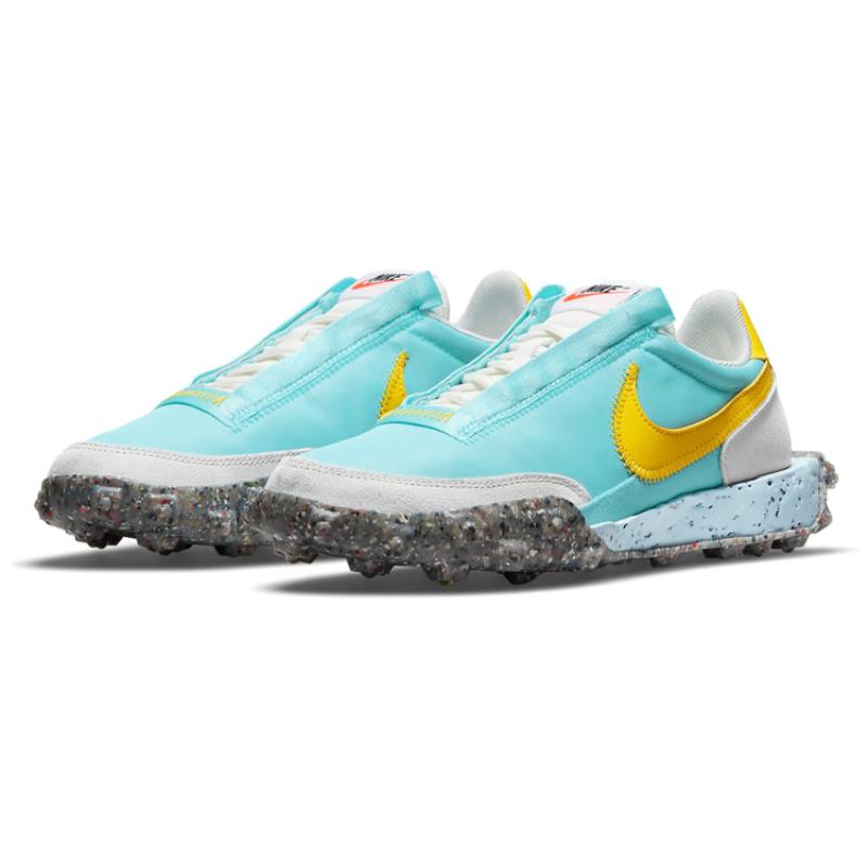 Nike Waffle Racer Crater Bleached Aqua Women's Sneakers CT1983-400