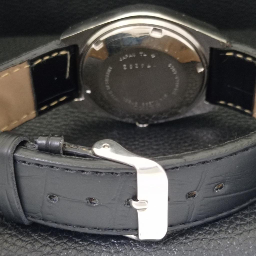 JAPAN VINTAGE SEIKO 5 AUTOMATIC 6309A MENS ARABIC WHITE DIAL WATCH a701423-5