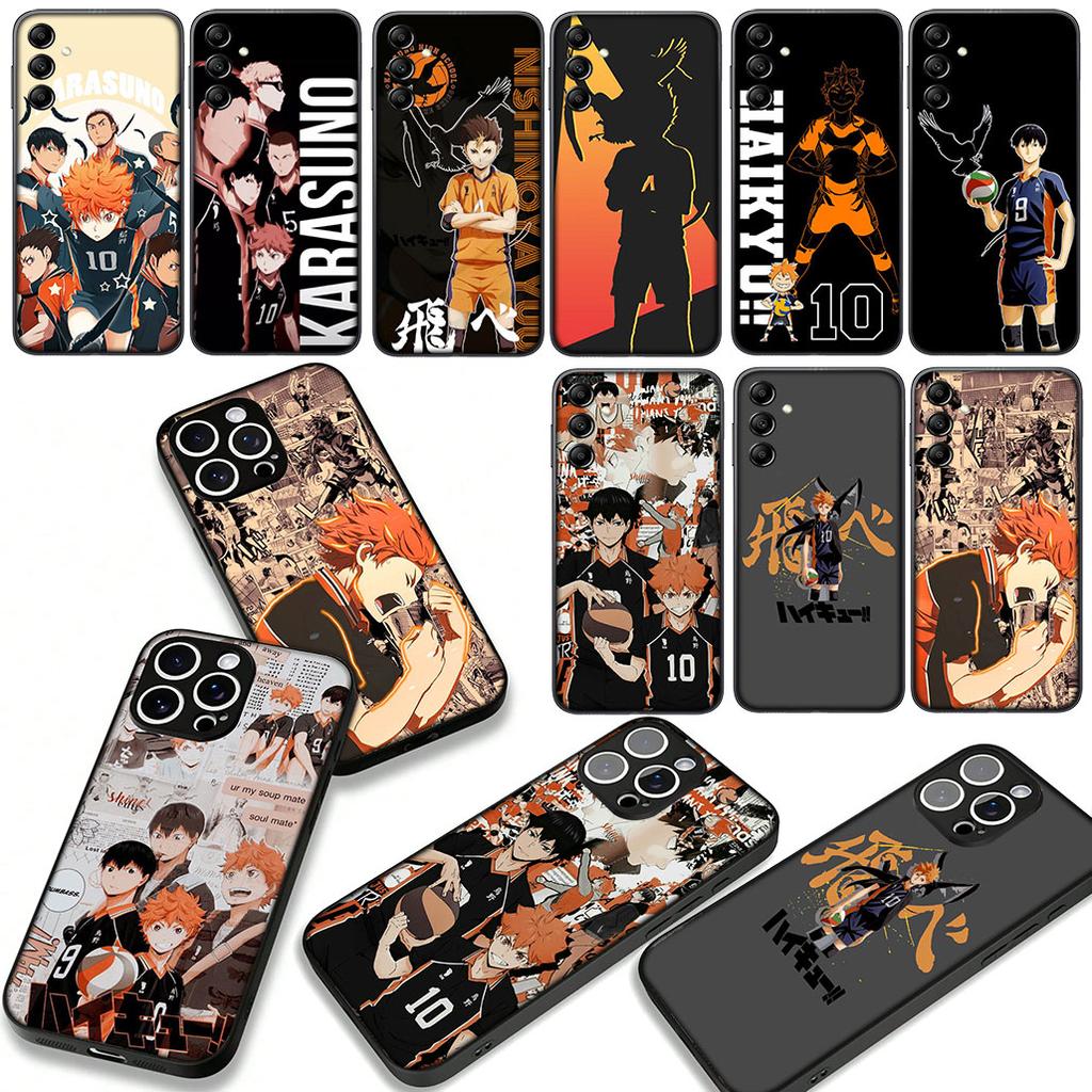 Handyhülle für Samsung Galaxy A55 A54 A25 A36 A17 A26 A35 A33 A34 A14 A37 S8 S9 S20 S21 FE S10 Plus Hülle Haikyuu Shoyo Hinata