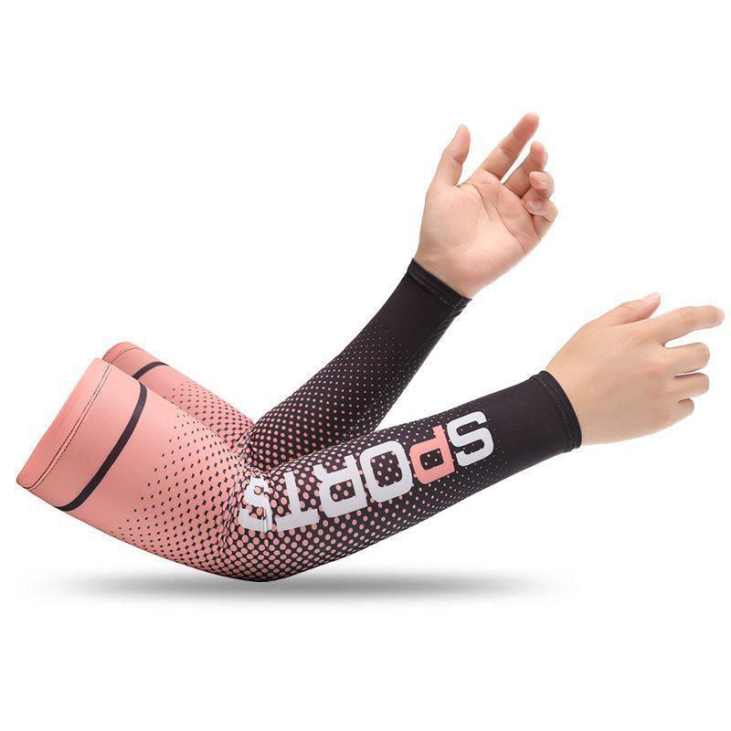 Eisseidenärmel Sonnenschutzmanschette UV-Sonnenschutz Armstulpen Anti-Rutsch Männer Frauen Lange Handschuhe Outdoor Cool Sport Radfahren