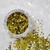 1Jar 1mm Mini Sparkling Love Nail Glitter Sparkling Heart Nail Decoration Nail Salon Design Cute Accessories DIY Nail Art Design