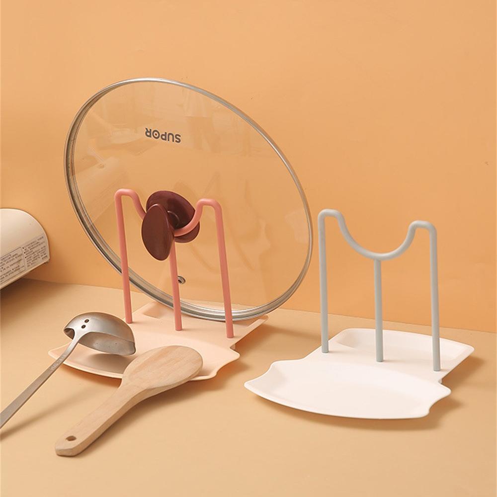 Löffelablagehalter Mehrschlitzig Langlebig Küche Mesa Küchenkochzubehör Küchenaufbewahrung Deckelständer Tablettdesign Leicht zu reinigen