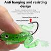 30Pcs Double Propellers Fishing Lures Soft Fish Lures Soft Large Feet Swimbaits Lures Swimbaits Artificial Frogs Lures