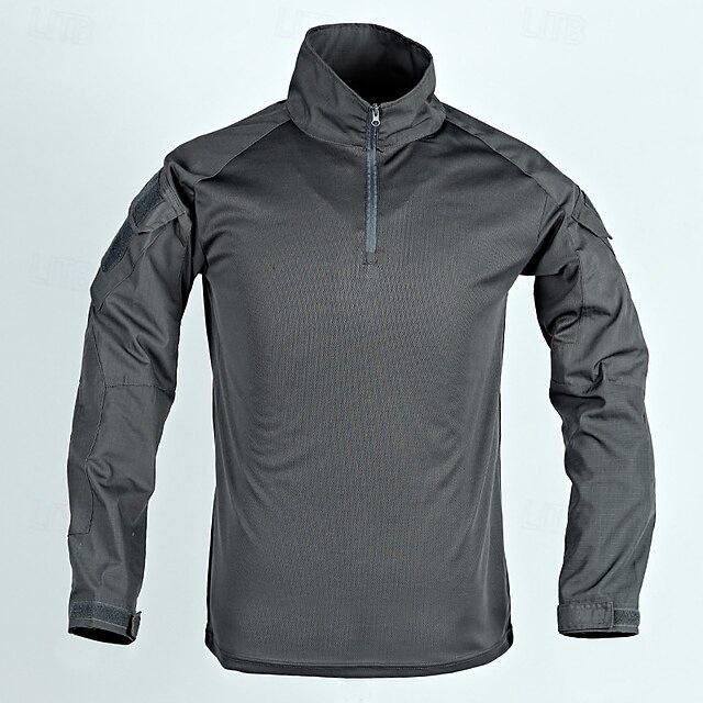 Men's American Style Quick-Dry Camouflage Long-Sleeve Training Top