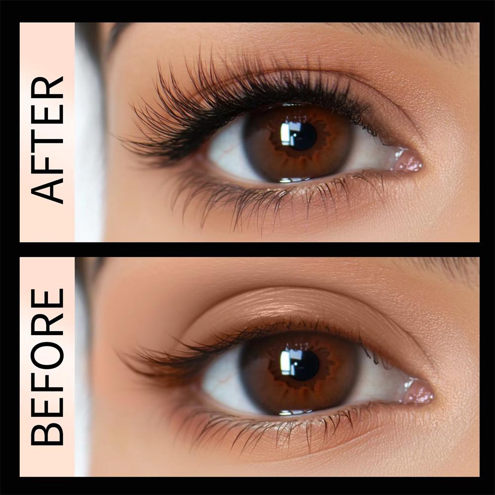 Schwarze wasserfeste Mascara für alle verlängernden Make-up-Produkte Wimpernverlängerung Wimpern Mascara 4D-Effekt Augenkosmetik