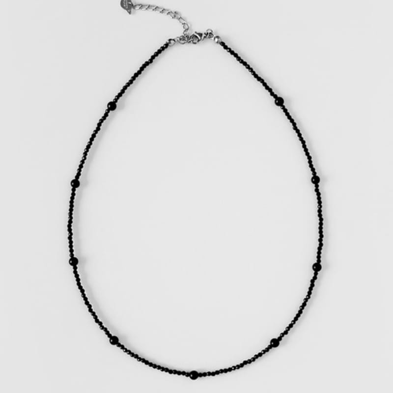 FANTASTIC PLANET onyx ball necklace