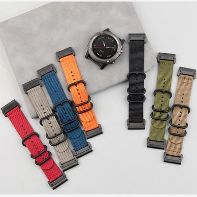 22mm 26mm Nylon Quick Fit Strap for Garmin Fenix 7X 7 Pro Fenix 6X 6 5X 5Plus Tactix 7 Forerunner 965 955 Enduro 2 Loop Band