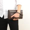 Men's Lychee Pattern Business Clutch Bag