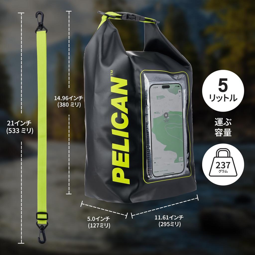 Compatible IP68 Waterproof Dry Bag Waterproof Case Waterproof Bag Pelican Smartphone Pocket Touchscreen Compatible Shoulder Marine Phone Dry Bag 5
