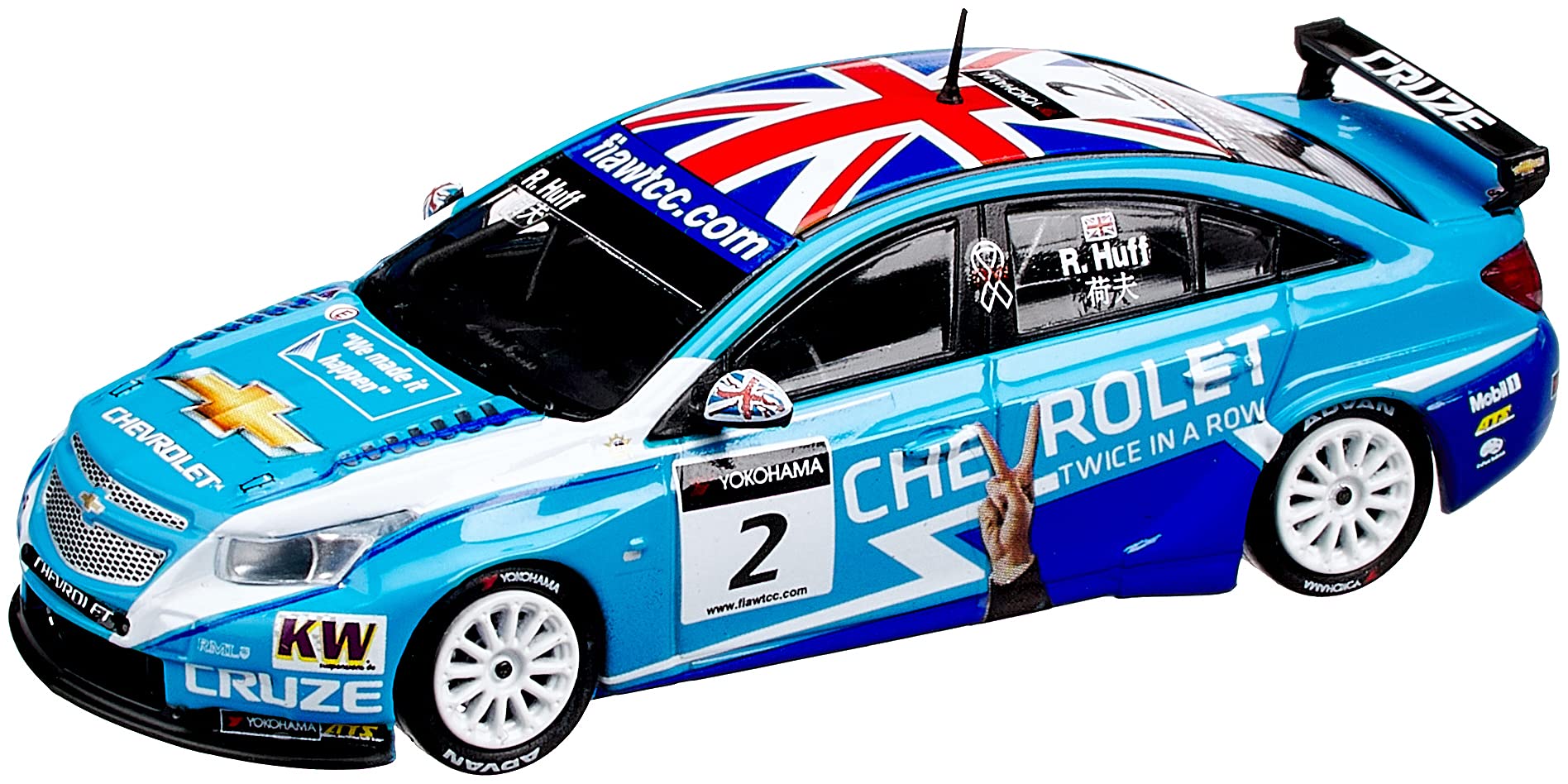 

POP RACE Chevrolet Cruze WTCC 2 FIA World Touring Car Championship WTCC Macau 2011 Роб Хафф Завершенное изделие 1/64 Нет. (Ливрея Макао)