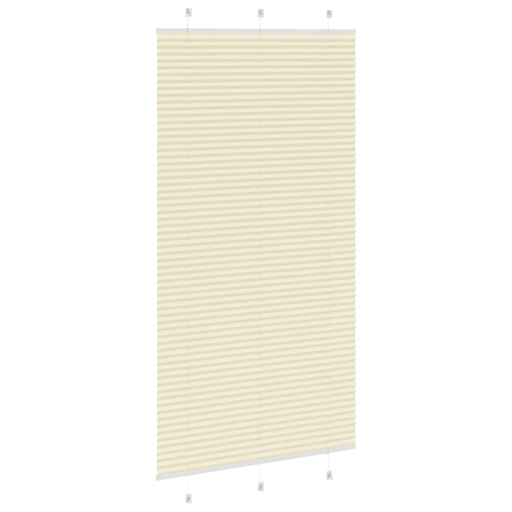 Cream Pleated Blind 110X200 Cm Fabric Width 109.4Cm