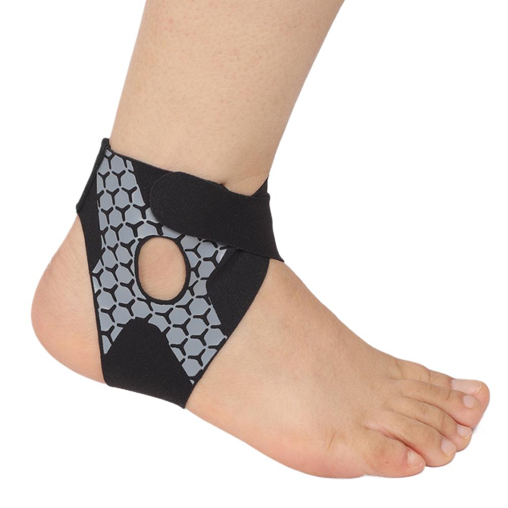 

1Pcs Ankle Protectors Support Pad Running Joint Strain Anti-fracture Running Protector Basketba L7P6 Gray-M (size 35-41)