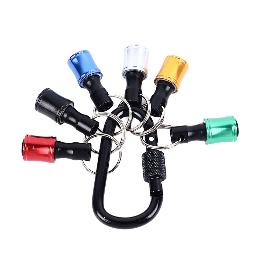 Keychain Drill Screw Adapter 14in Hex Shank Screwdriver Bit Holder Portable Fast Change Extension