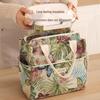 Tragbare Isoliertasche mit großem Fassungsvermögen im floralen chinesischen Stil