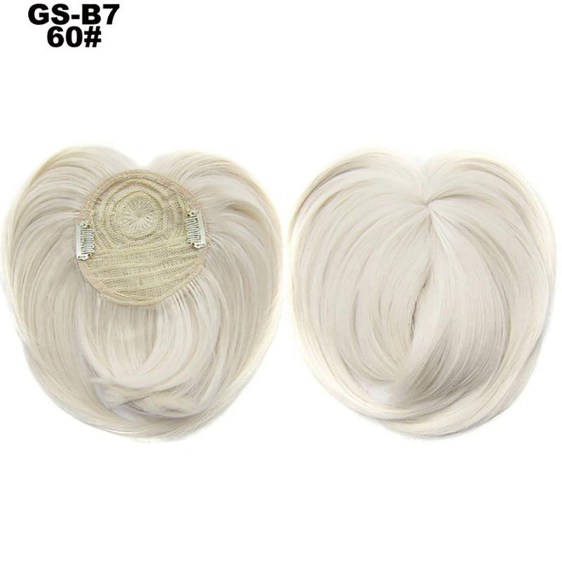 Hair Bangs Blunt-Bang Clip On Hair Extension False Fringe Women's Hairpieces