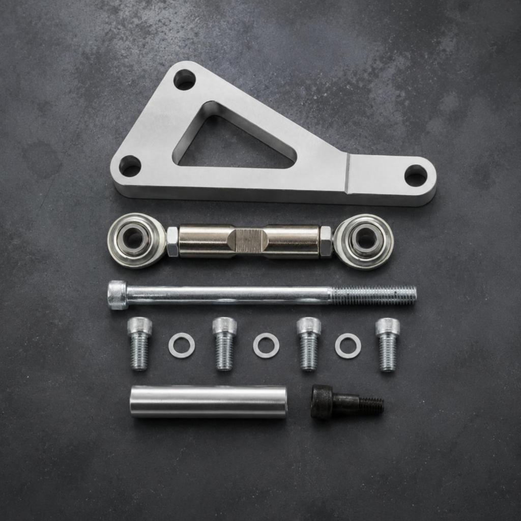 Engine Accessory Mounting Kit Threaded Adjustment Rod
