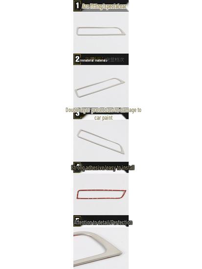 Reina Dashboard Display Frame: Bright Ring and Navigation Screen Cover for 17 Models