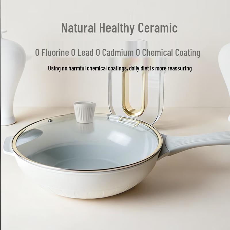 Zhang Xiao Quan Bo Ya 32cm Ceramic Non-stick Wok