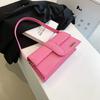2022 New Street Fashion Pu Shoulder Bag Small Square Bag Trendy Single-shoulder Bag For Women