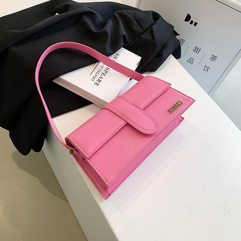 2022 New Street Fashion Pu Shoulder Bag Small Square Bag Trendy Single-shoulder Bag For Women