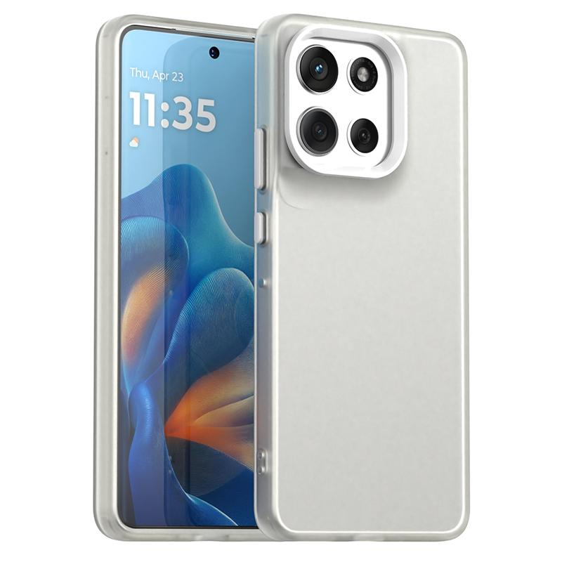 Anti-Drop Candy Color Case For Motorola Moto G86 Matte Transparent Case Moto G86 G66j G66y G56 G100 Pro Cover For Moto G86 Case