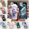 Clear For Samsung A22 4G Case Cute Fashion Flowers Cool Painted Soft Back Cover For Samsung Galaxy A22 4G Phone Case A225F A225M