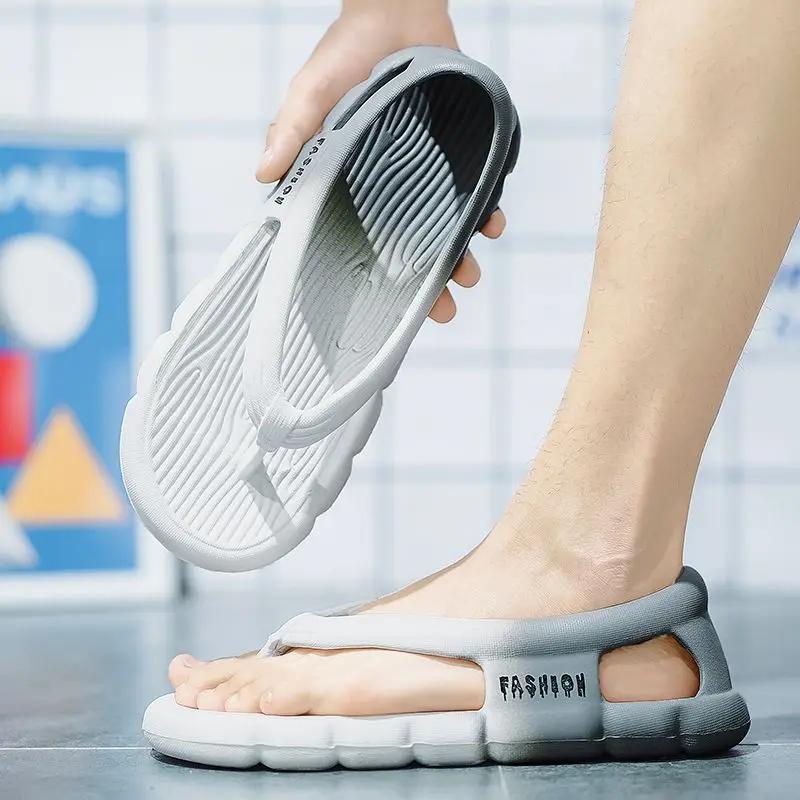 Fashion Beach Men's Sandal Sports Height Flip Flops Daily Use Summer 2025 In Welcome Deal New Design Luxury H Styles Wholesale Male Shoe