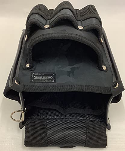 Kozuchi Worktime Radical Electrician's Waist Pouch, 2-Drawer, All-Purpose, Camouflage Black, KNR-13MBK