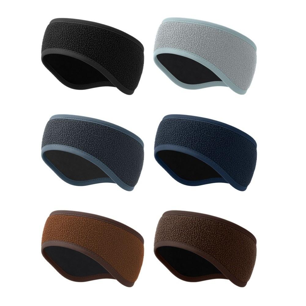 Ear Warmer Winter Sweatband Soft Windproof Outdoor Earmuffs Headband  Skiing Running Cycling