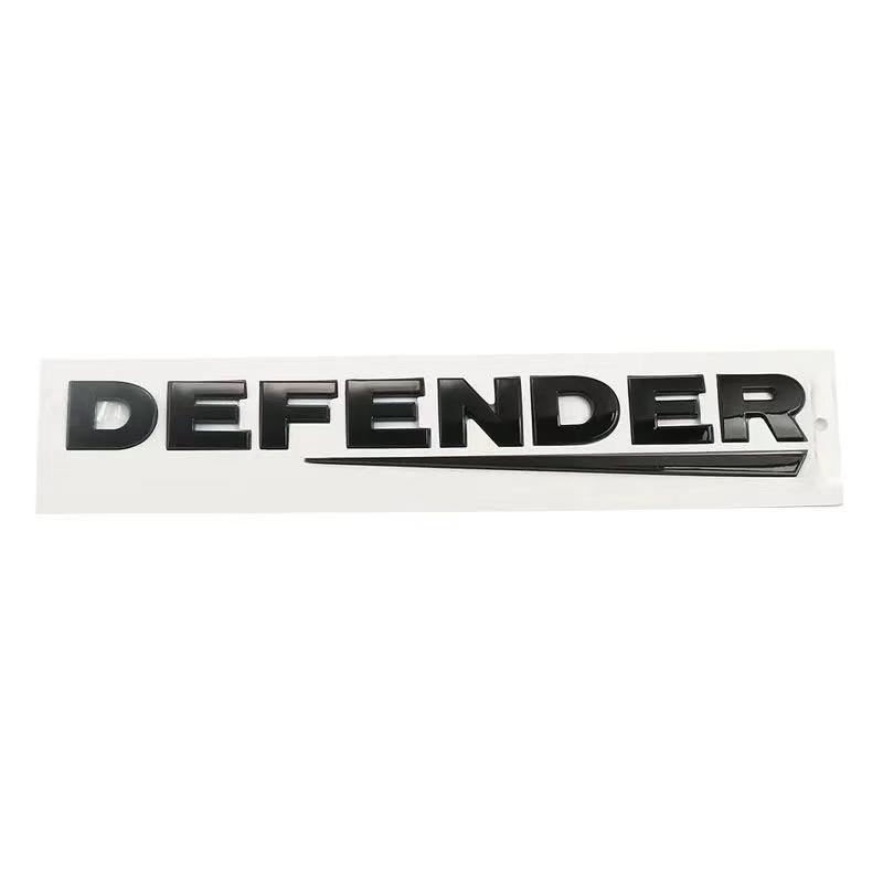 Letter Sticker for Land Rover Defender Hood, Front Bonnet Logo Emblem Badge, Exterior Decoration Modification FG3