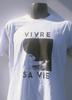 Unisex särk Puuvillane Ülemõõduline Suur suurus VIVRE SA VIE T-särk
