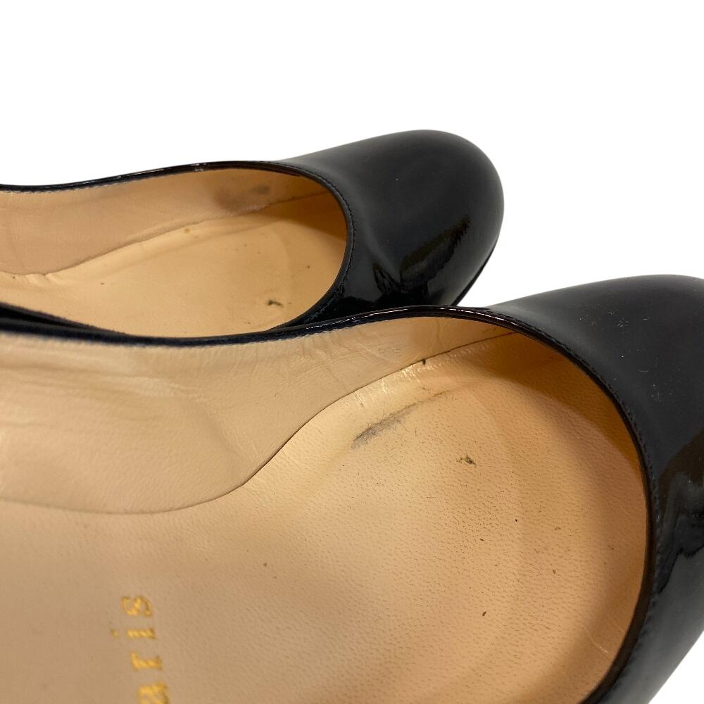 Christian Louboutin Stiletto heel shoes enamel pumps black enamel Used